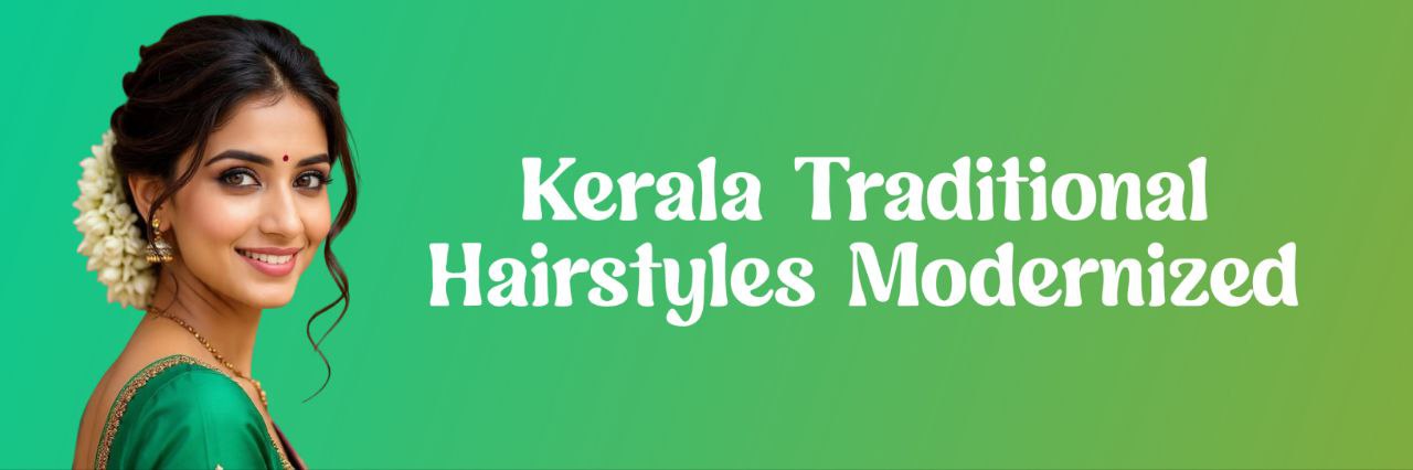 Modern Kerala bridal hairstyle with jasmine flowers and braided updo by Lakmé Salon Kannur stylist.